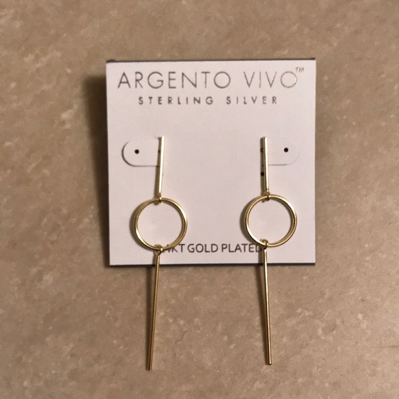 14KT Gold Plated Earrings - Picture 5 of 6